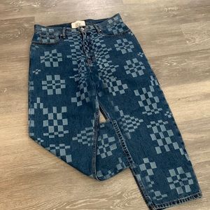 BDG Patterned Denim Jeans
